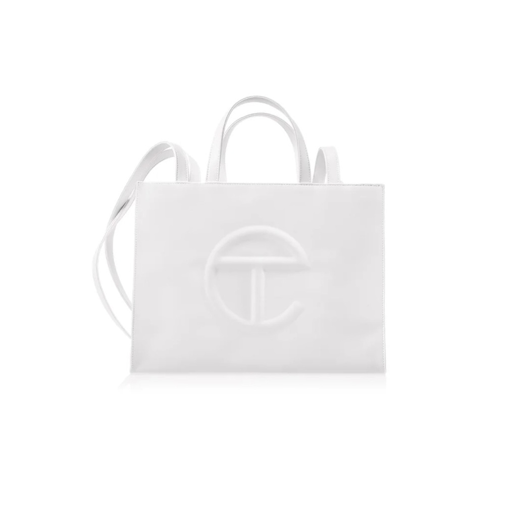 *BNWT* Telfar Medium Shopping Bag - White